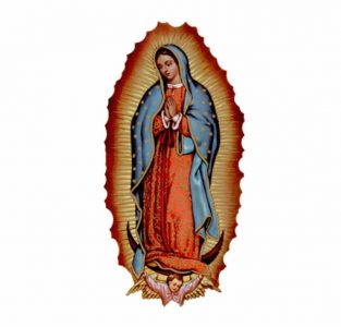 [GDE-056] CALCOMANIA GRANDE VIRGEN DE GUADALUPE