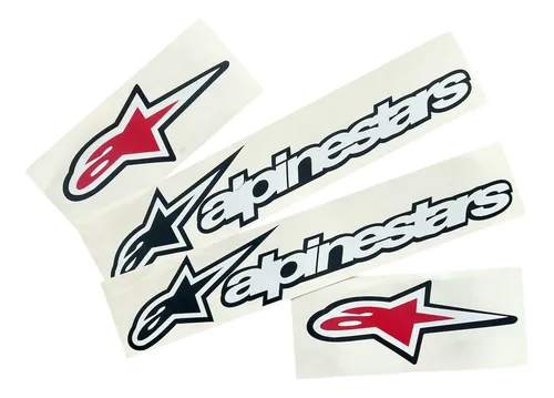 [HOR-37] CALCOMANIA HORQUILLA ALPINESTARS