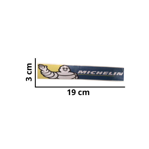 [HOR-01] CALCOMANIA HORQUILLA MICHELLIN 3CM X 19CM 