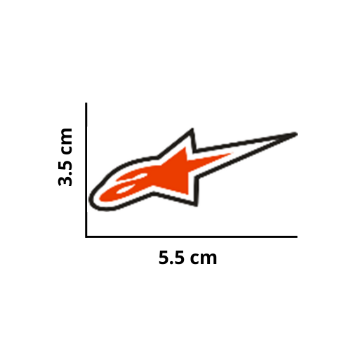 [MED-ACR-231] CALCOMANIA MEDIANA ACRILICO ALL STAR 5.5x3.5 cm 