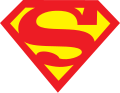 [MED-ACR-042] CALCOMANIA MEDIANA ACRILICO ESCUDO SUPERMAN