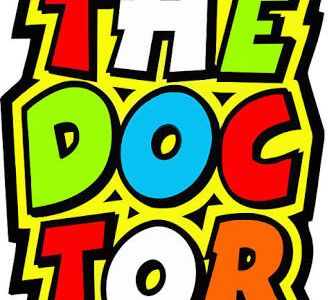 [MED-ACR-210] CALCOMANIA MEDIANA ACRILICO LETRAS THE DOCTOR