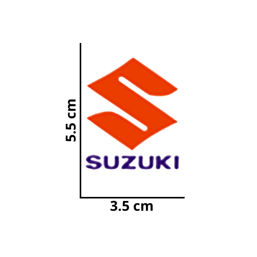 [MED-ACR-226] CALCOMANIA MEDIANA ACRILICO SUZUKI 5.5x3.5 cm 