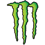 [MED-VIN-507] CALCOMANIA MEDIANA VINIL GARRA MONSTER VERDE