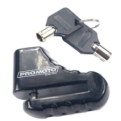 [5124-1035] CANDADO DISCO FRENO PROMOTO ACERO NEGRO 5.5MM