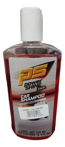 [PWS-CSES-470M] CAR SHAMPOO ESPUMA BOTELLA POWER SHINE