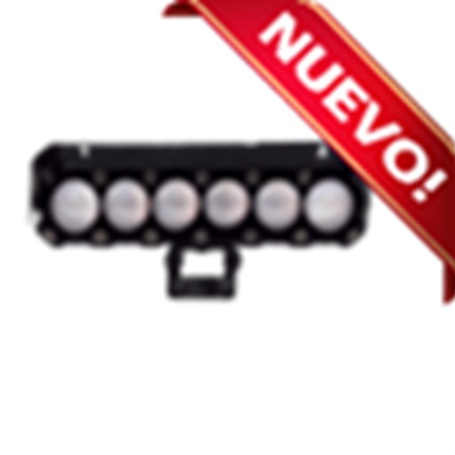 [RS-LED-13152Y-W] FARO LED 6 LUPAS RECTANGULAR LUZ AMARILLO-BANCO