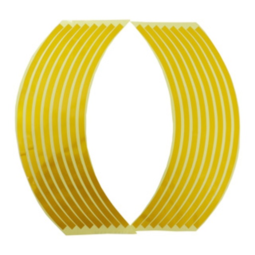 [43-0512-001] CALCA REFLEJANTE RIN 16 AMARILLA