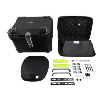 [97-0047-001] CAJA TRASERA TOPCASE NEGRA 45 LITROS RODA