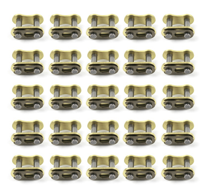 [28-6036-025] CANDADO CADENA 428 DORADO CHOHO 