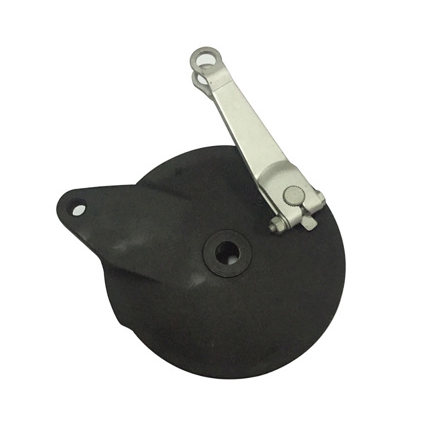 [43-5635-001] PORTA BALATAS TRASERO CON BALATAS ITALIKA FT 125 (05-12) MODELO NUEVO