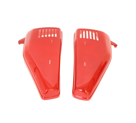 [48-5442-001] TAPA LATERAL DERECHA IZQUIERDA ROJA SET ITALIKA FT 125 (05-12)