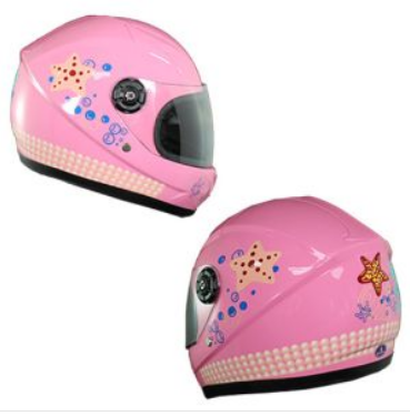 [CAS-INF-027] CASCO CERRADO INFANTIL MERMAID ROSA