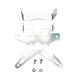 [5170-1005] PORTA PLACA PROMOTO ALUMINIO ALUMINIO