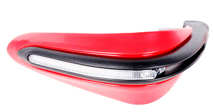 [PRO-1133-0201R] JUEGO PROTECTOR DE MANOS CON LED UNIVERSAL IR-0201 ROJO
