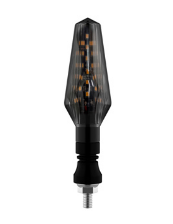 [99-5243-001] DIRECCIONAL DELANTERA/TRASERA AGATA BLANCO CON LUZ CUARTO MULTICOLOR LED SET 12V