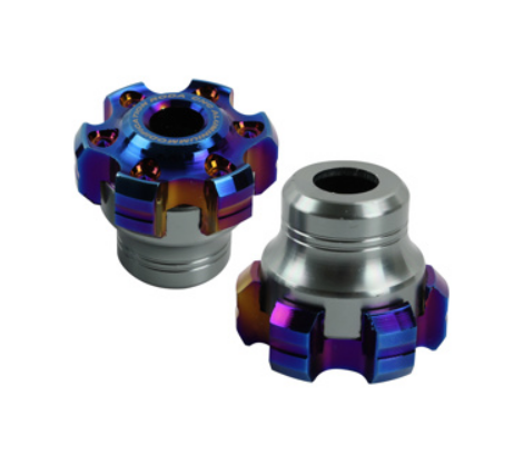 [99-0042-001] SLIDER EJE DELANTERO/TRASERO TITANIO UNIVERSAL