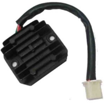 [REG-CGM-01] REGULADOR 55011A (5 PUNTAS) CONECTOR HEMBRA 12 Vcc MOTOS DE TRABAJO CHINAS 125 / 150 / 200cc