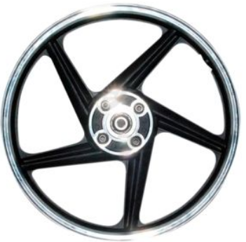 [RIN-004] RIN ALUMINIO TRASERO 1.6 X 18 NEGRO 18 FORZA-150  09-13 /FT-150  14-16 / FT-150 AZULP  13-16