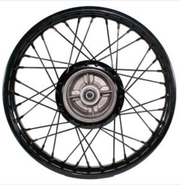 [RIN-093] RIN TRASERO 1.85 X 18 TAMBOR NEGRO 18 FT-150G NEGRO 18-21