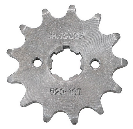 [ENG-1505-2213] ENGRANE DELANTERO ACERO #1045 MASUDA 13T 250Z