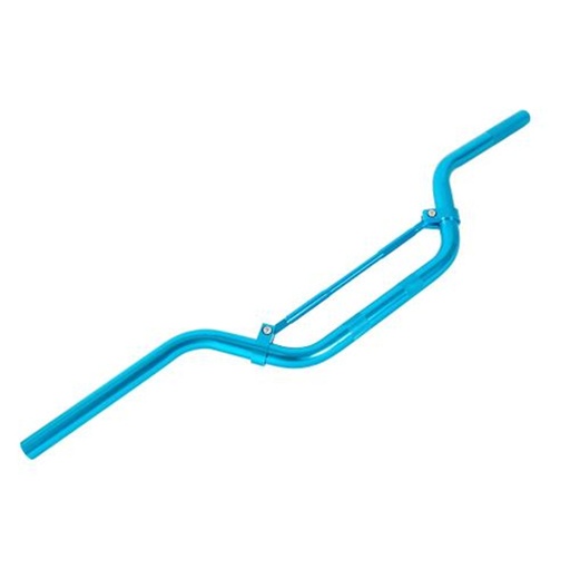 [1114-1050] MANUBRIO PROMOTO AZUL ALUMINIO ENDURO C/BARRA