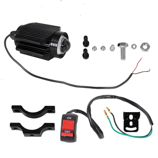 [3212-1113] FARO DELAN AUXILIAR LED LUZ BLANCA/LUZ AMARILLA C/LUPA PROMOTO