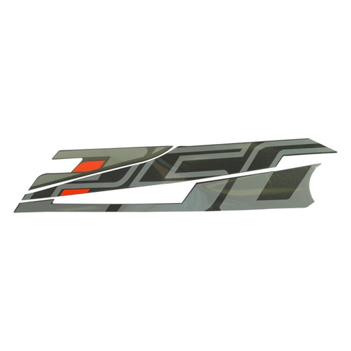 [F13020472] ETIQUETA CUBIERTA TANQUE DEC IZQ 250Z