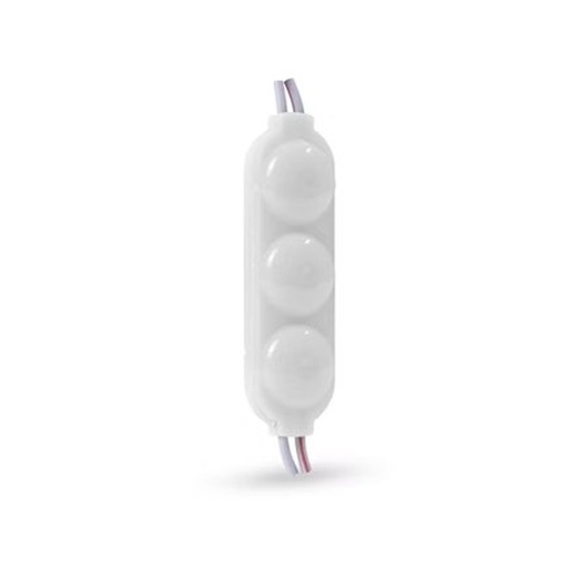 [RS-MOD-4015W] TIRA DE MODULO LED TIPO PASTILLA 3 LUCES  (BLANCO)