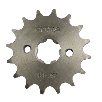 [27-1008-001] ENGRANE DELANTERO 16T HONDA GL 150 CARGO (14-19) RODA / HONDA XR 190 L (21-24)