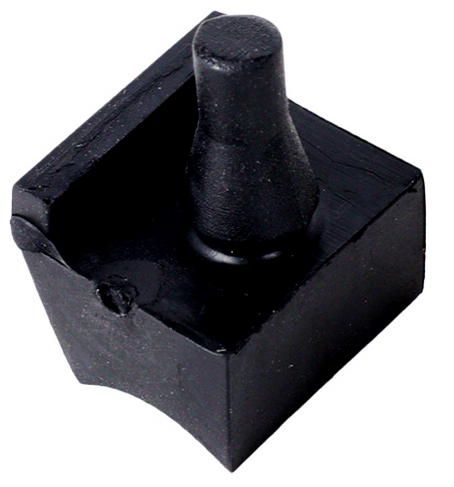 [POS-1616-9051] BLOQUE DE GOMA DEL PARADOR CENTRAL VENTO XPRESS150/170 LITHIUM2.0/4.0/5.0 RYDER2.0/3.0/4.0/5.0 CYCLO