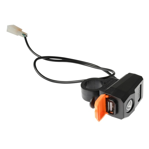 [F06030058] CARGADOR USB DT150, DT150 CLASICA, RC200 , 125Z, FT125, FT125TS, FT150, FT150TS