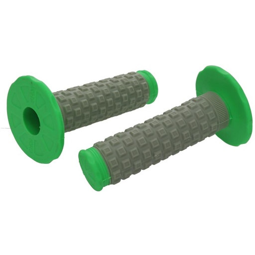[1107-1182] JUEGO MANOPLAS PROMOTO ENDURO T1 VERDE