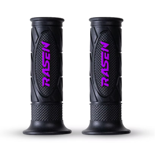 [RS-PUN-10015PR] PUÑO DE CAUCHO TIPO OVALO  (MORADO)