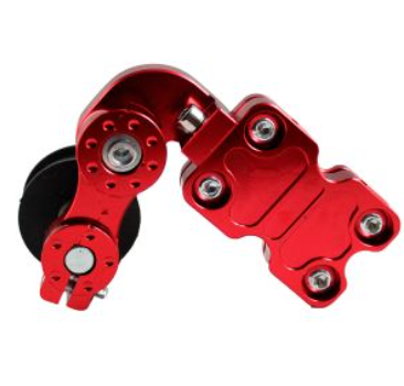 [AJC-027RJ] AJUSTADOR DE CADENA ALUMINIO ROJO ATV