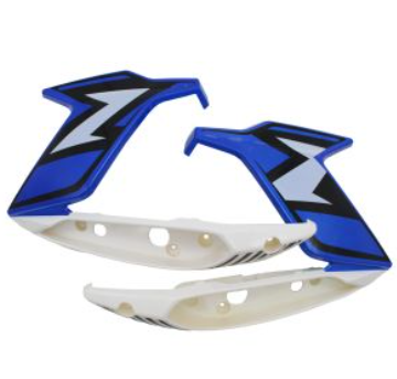 [CLJ-021] CUBIERTAS LATERALES DER/IZQ  AZUL BLANCO IT 125-Z 19-22