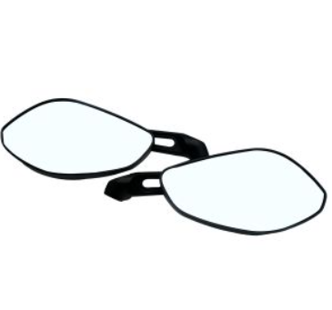 [ESP-A45NE] ESPEJO DEPORTIVO NEGRO UNIVERSAL