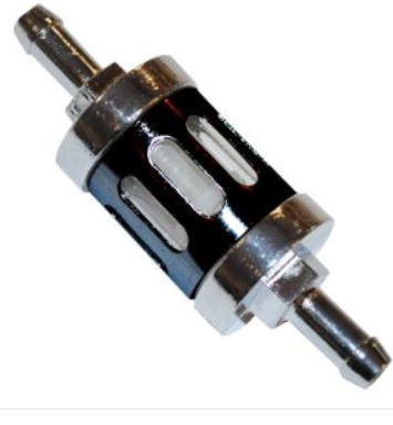 [FIG-011] FILTRO DE GASOLINA NEGRO UNIVERSAL