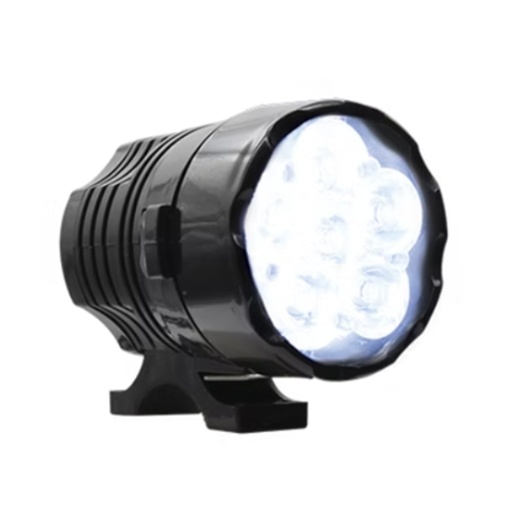 [OK-FAR-A003] FARO AUXILIAR 6 LED TIPO REDONDO LUZ BLANCA CON LUZ ALTA, BAJA Y ESTROBO