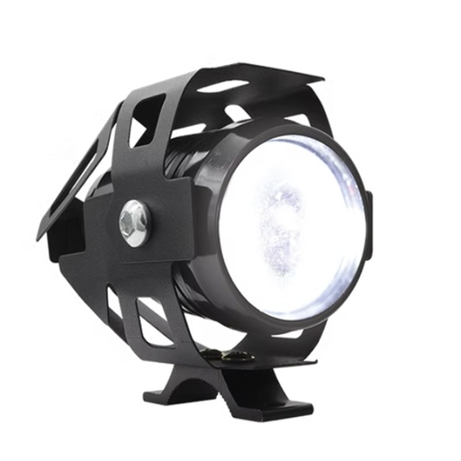 [OK-FAR-A010] FARO LED CON PROTECTOR LUPA LUZ BLANCA ALTA,BAJA Y ESTROBO