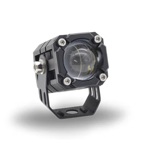 [OK-FAR-A014] FARO AUXILIAR LED CON ESTROBO Y LUPA CON LUZ BLANCA Y AMARILLA