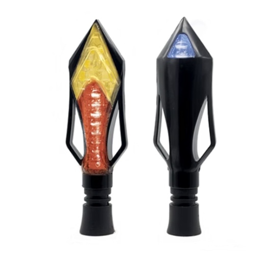 [OK-DIR-A014] DIRECCIONAL LED BI-TONO AMAR-ROJO UNIVERSAL