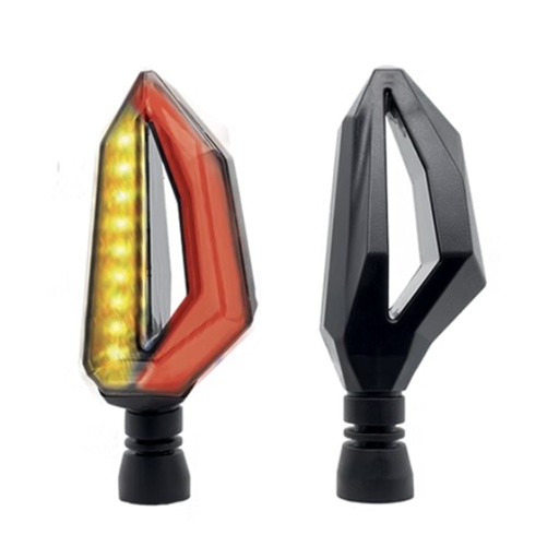 [OK-DIR-A030] DIRECCIONAL LUZ LED-NEON AMAR-ROJO UNIVERSAL