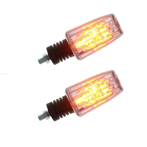 [3257-1014] PAR DIRECCIONALES DEL DER/TRAS IZQ P/ITALIKA FT110 PROMOTO