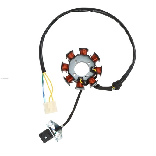 [3102-1050] ESTATOR ITALIKA FT180 VENTO CORSSMAX/ROCKETMAN 250 8 BOBINAS PROMOTO