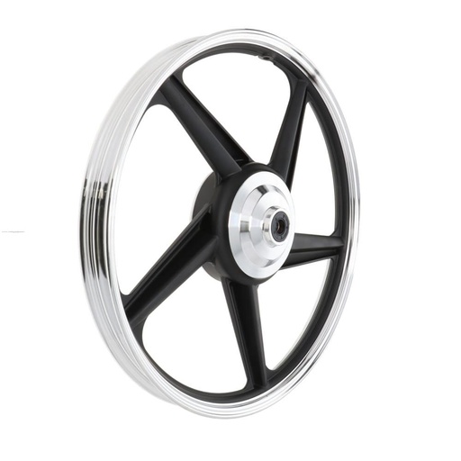 [1512-1154] RIM DELAN NEGRO ALUMINIO ITALIKA FT125 (18X1.40)(TT)
