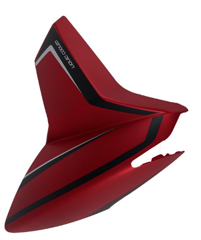 [CUB-4206-0319A] CUBIERTA DERECHA DECORATIVA DEL TANQUE VENTO STORM 250 ROJO MATE