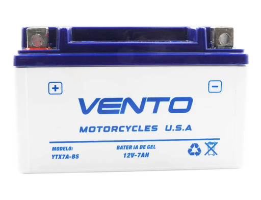 [VC02010035] BATERIA VENTO GEL YTX7A-BS + ,-
