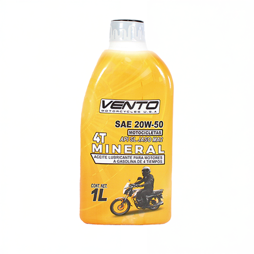 [VL01010007] Aceite Vento 4 Tiempos SL Mineral Jaso MA2 20W-50
