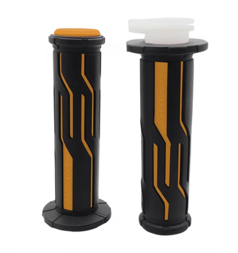 [RS-PUN-10014O] PUÑO DE CAUCHO TIPO SURCOS (NARANJA)